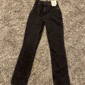 abercrombie black jeans